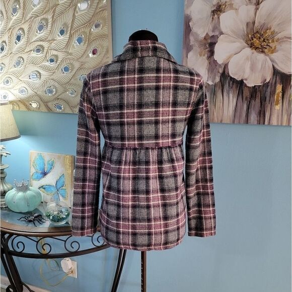 Plaid Roxy Coat   - Picture 7 of 8